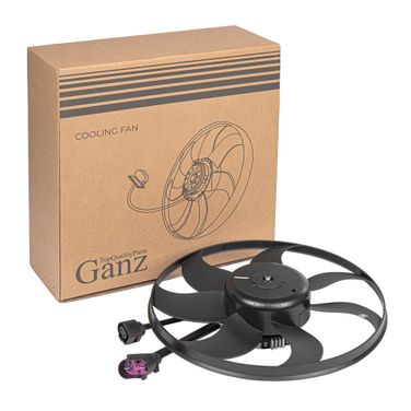 GANZ GIC06485 Вентилятор радиатора (без кожуха) audi A1/A3/TT/Altea/Ibiza/ Leon II/Toledo II/Fabia - 1