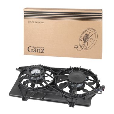 GANZ GIC06467 Вентилятор охлаждения в сборе (двойной) lada (ваз) Priora 1.6i / 1.8i 2007 - - 1