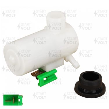 STARTVOLT SWP 1104 Насос омывателя для автомобилей Mitsubishi Pajero IV (07-)/Sport i (98-) (без омыв.) | зад | - 1