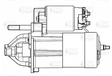 STARTVOLT LSt 0856 Стартер - 6
