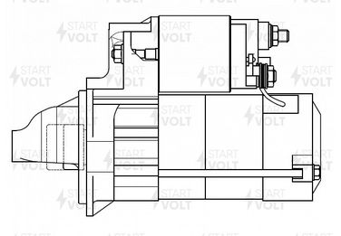 STARTVOLT LSt 1951 Стартер - 6
