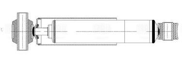 Trialli AH 15530 Амортизатор для автомобиля Mercedes Actros (96-)/(03-)/Axor (04-) (450/726 o/o) | зад | - 3