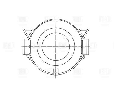 Trialli CT 1912 Муфта выключения сцепления для автомобилей Toyota Camry (94-) 1.8i - 4