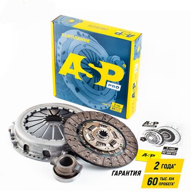 ASP 7240001 Комплект сцепления VolgaGazel 402-406 a00240e - 1