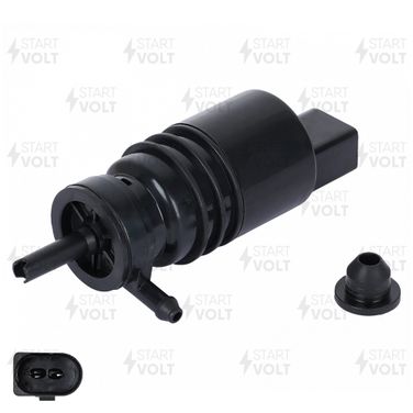 STARTVOLT SWP 1102 Насос омывателя для автомобилейMitsubishi Lancer x (07-) (без омыв.) | зад | - 1