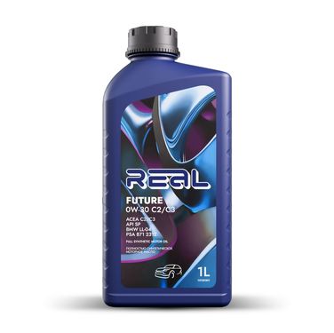 Real F1040001 0w-30 future c2/с3 1л (синт. мотор. масло) - 1