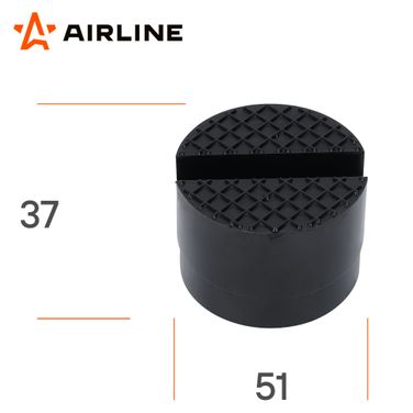 AIRLINE AJS08 Накладка на домкрат подкатной D51мм, H37мм - 2