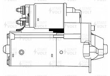 STARTVOLT LSt 1017 Стартер - 6
