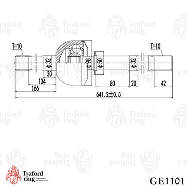 TRAFORD RING GE 1101 Шрус правый, УАЗ 31519 Хантер - 2