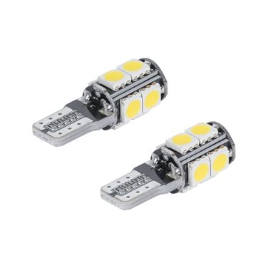 AIRLINE AEAR312 Лампa светодиодная T10 (w5w), 12в, 9led 5050, Белая, обманка canbus, plus - 2