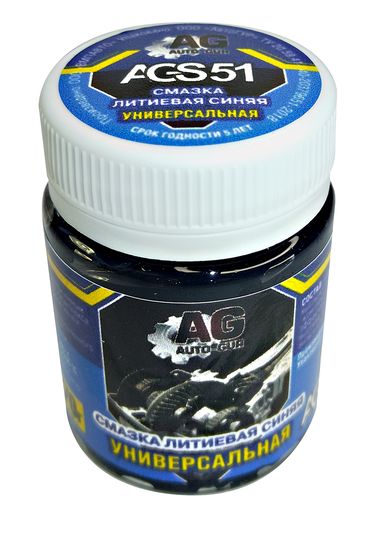 Auto-GUR AGS51 Смазка синяя высокотемпературная литиевая комплексная 70 гр - 7