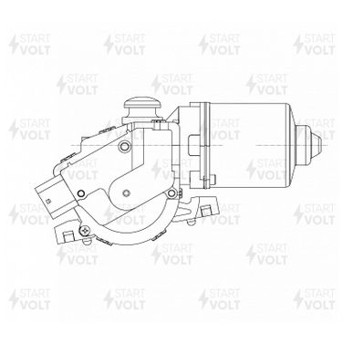 STARTVOLT VWF 2611 Моторедуктор стеклоочистителя для автомобилейBMW X5 F15 (13-) (перед.) | перед | - 1