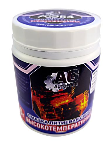 Auto-GUR AGS54 Смазка синяя высокотемпературная литиевая многоцелевая 300 гр - 6