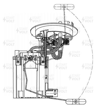 STARTVOLT SFM 2904 Модуль топливного насоса - 1
