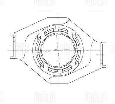 Trialli CT 1015 Муфта выключения сцепления - 1