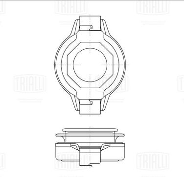 Trialli CT 1413 Муфта выключения сцепления - 1