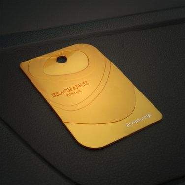 AIRLINE AFCA304 Ароматизатор подвесной пластик Card Perfume Wood and leather - 4