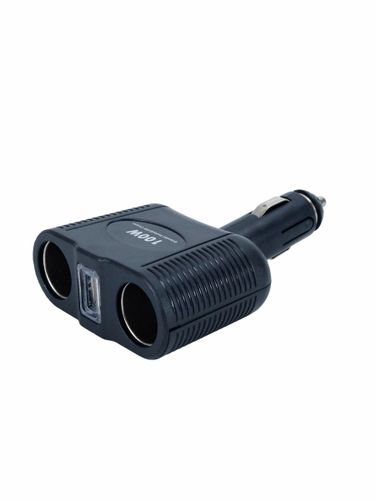 Auto-GUR DYQ007 Разветвитель автомобильный на 2 прикуривателя и 1 USB - 3