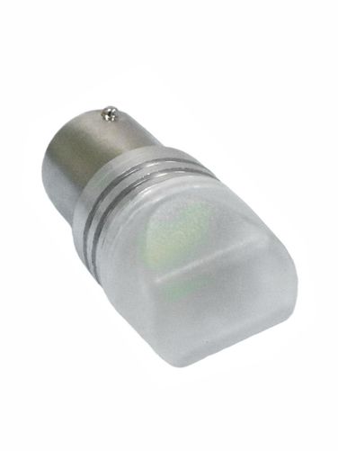 Auto-GUR S0027 Лампа светодиодная p21w BA15s 1 контакт.12V,6 чипов, белый свет,1.3W 5500 k - 3