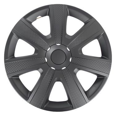 ARNEZI A0702015 Колпаки R15 Hadar 4шт (черно-матовые с текстурой) ABS-пластик - 3