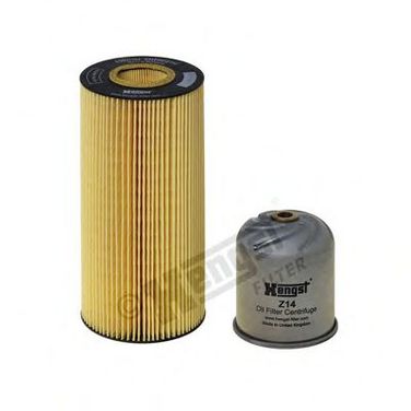 Hengst E502H02 D121 Фильтр масляный - 1