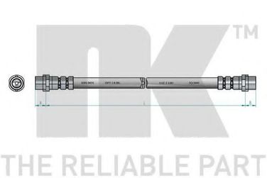 NK 8547101 Шланг тормозной - 2