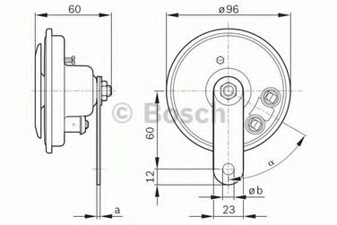Bosch 0 986 320 148 Звуковой сигнал - 2