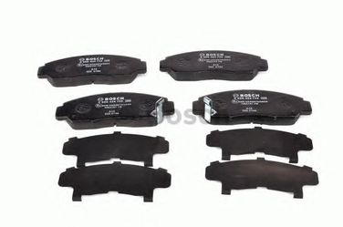 Bosch 0 986 424 722 Колодки тормозные дисковые | перед | - 2