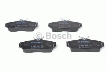 Bosch 0 986 424 781 Колодки тормозные дисковые | перед | - 2