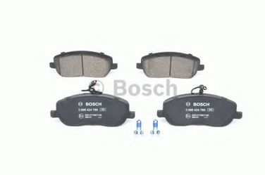 Bosch 0 986 424 789 Колодки тормозные дисковые | перед | - 4