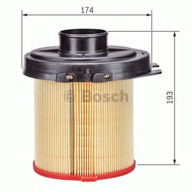 Bosch 1 457 429 908 Фильтр воздушный - 2