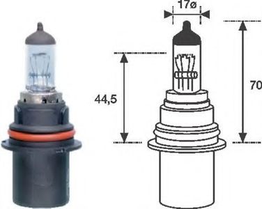 Magneti Marelli 002555200000 Лампа накаливания основного света - 2
