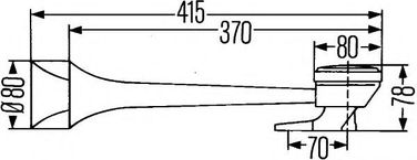Hella 3PB 005 411-001 Звуковой сигнал - 2