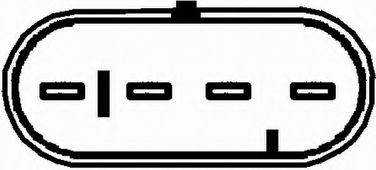 Hella 6PA 009 166-531 Датчик кислородный  - 2