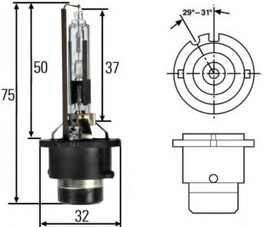 Hella 8GS 007 001-121 Лампа накаливания основного света - 1