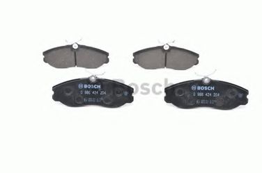 Bosch 0 986 424 204 Колодки тормозные дисковые | перед | - 5