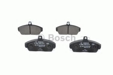 Bosch 0 986 424 214 Колодки тормозные дисковые | перед | - 5