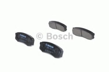 Bosch 0 986 424 313 Колодки тормозные дисковые | зад | - 1