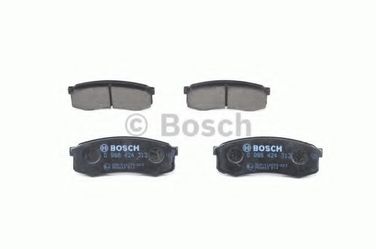 Bosch 0 986 424 313 Колодки тормозные дисковые | зад | - 5