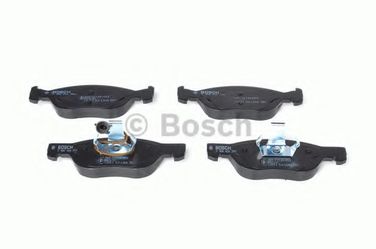 Bosch 0 986 424 362 Колодки тормозные дисковые | перед | - 2