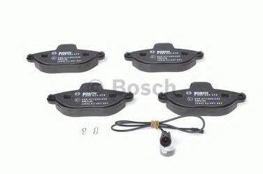 Bosch 0 986 424 379 Колодки тормозные дисковые | перед | - 3