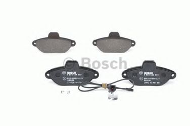 Bosch 0 986 424 379 Колодки тормозные дисковые | перед | - 4