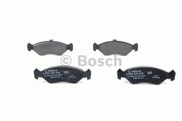 Bosch 0 986 424 416 Колодки тормозные дисковые | перед | - 5