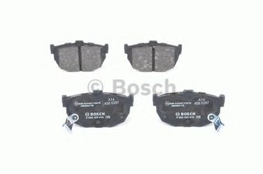 Bosch 0 986 424 418 Колодки тормозные дисковые | зад | - 3