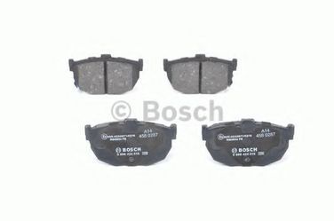 Bosch 0 986 424 418 Колодки тормозные дисковые | зад | - 5