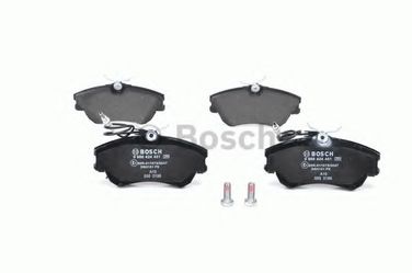 Bosch 0 986 424 451 Колодки тормозные дисковые | перед | - 3