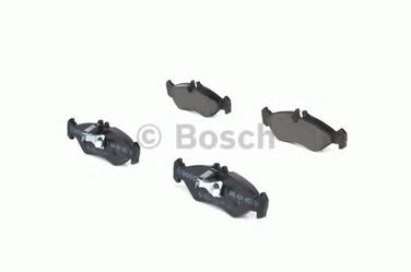 Bosch 0 986 424 463 Колодки тормозные дисковые | зад | - 1