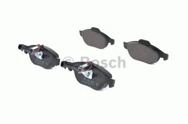 Bosch 0 986 424 507 Колодки тормозные дисковые | перед | - 1