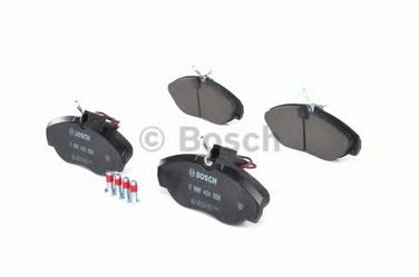 Bosch 0 986 424 556 Колодки тормозные дисковые | перед | - 1