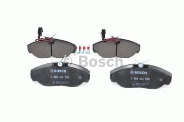 Bosch 0 986 424 556 Колодки тормозные дисковые | перед | - 5